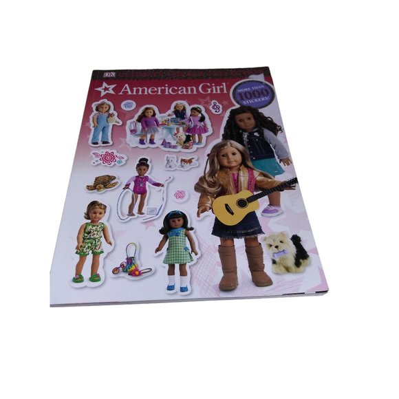 VTG American Girl Puzzle Paper Puzzle Piece DK Ultimate Sticker Collection Lot - Picture 4 of 16